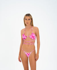 Thumbnail for V-Cut Bottom With Ring Pink Swirl