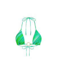 Thumbnail for Triangle Top With Ring Green Stripe