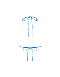 Thumbnail for Triangle Top With Ring Blue Stripe